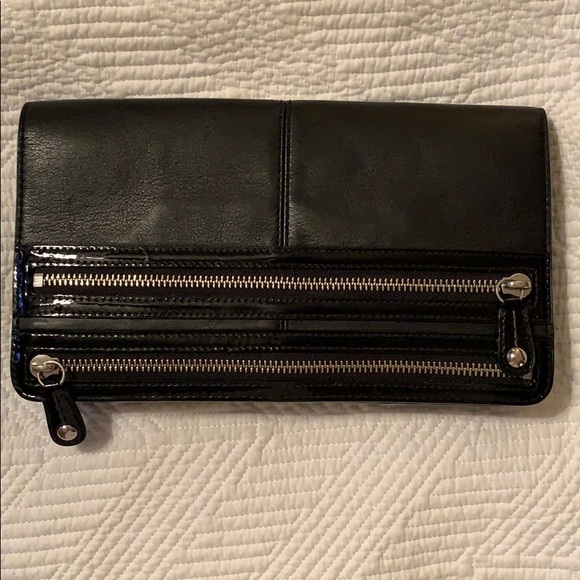 COACH Bonnie Clutch, Black - Picture 1 of 8